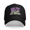 Ozzy Osbourne Baseball Cap CAN YOU HELP ME Running Hippie Sun Visor Trucker Hat Female Male Fashion Custom Logo Baseball Caps