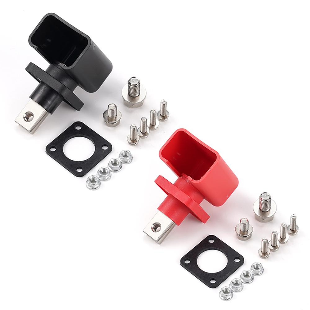 200A All-Copper Lithium Battery Terminal Connector Energy Storage Terminal Battery Connector Adapter Inverter Plug