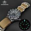 Addiesdive Men's Multifunctional Quartz Watch - Luminous, Outdoor, Waterproof