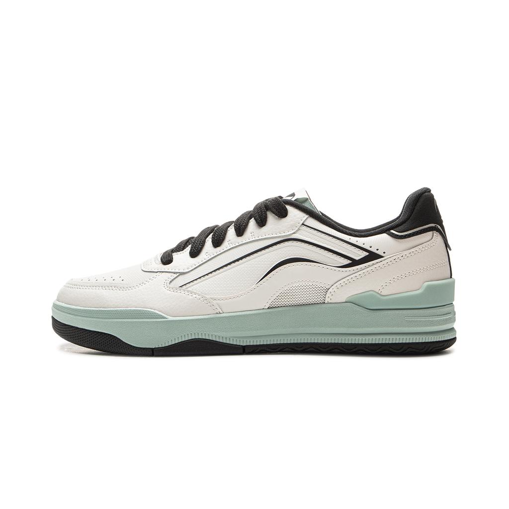 Li Ning Yue Li Casual Versatile Classic Retro Fashion Thick Sole Increased Height Non-Slip Wear-Resistant Breathable Low-Top Skate Shoes AGCV333-2