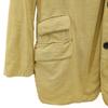 Hermes Made In Italy SUPER 100’s Tailored Jacket 50 Yellow Beige Blazer Men's Used