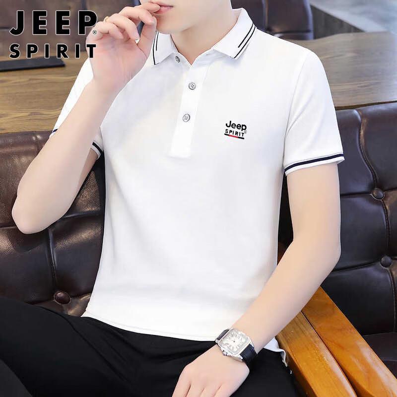 JEEP SPIRIT Men s Loose-Fit Polo T-Shirt XL