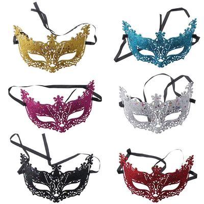 Glitter Christmas Party Halloween Masquerade Mask Fancy Dress Party Mask Carnival