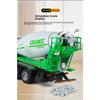 1/32 Scale Electric Concrete Mixer Truck Model Alloy Die Casting Can Model Real Work Children Toy Car Boy Gift