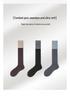 Women's Striped Wool Over-the-Knee Socks - Autumn/Winter Style, Unisex, Multiple Colors