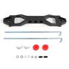 140mm/190mm Billet Aluminum Car Battery Tie Down Mount Bracket Brace Battery Fasten Bracket Holder 14cm 19cm BTD038