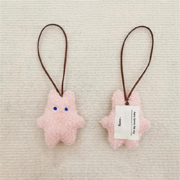 Cartoon Bär Baby Namensschild Schlüsselanhänger Neugeborenen Tasche Namensschild Anhänger Kinder Geschenk