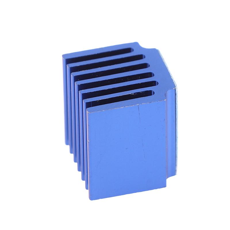 4Pcs 3D Printer Parts Blue Stepper Motor Driver Module Heat Sinks With Glue Cooling Block Heatsink For A4988 Drive