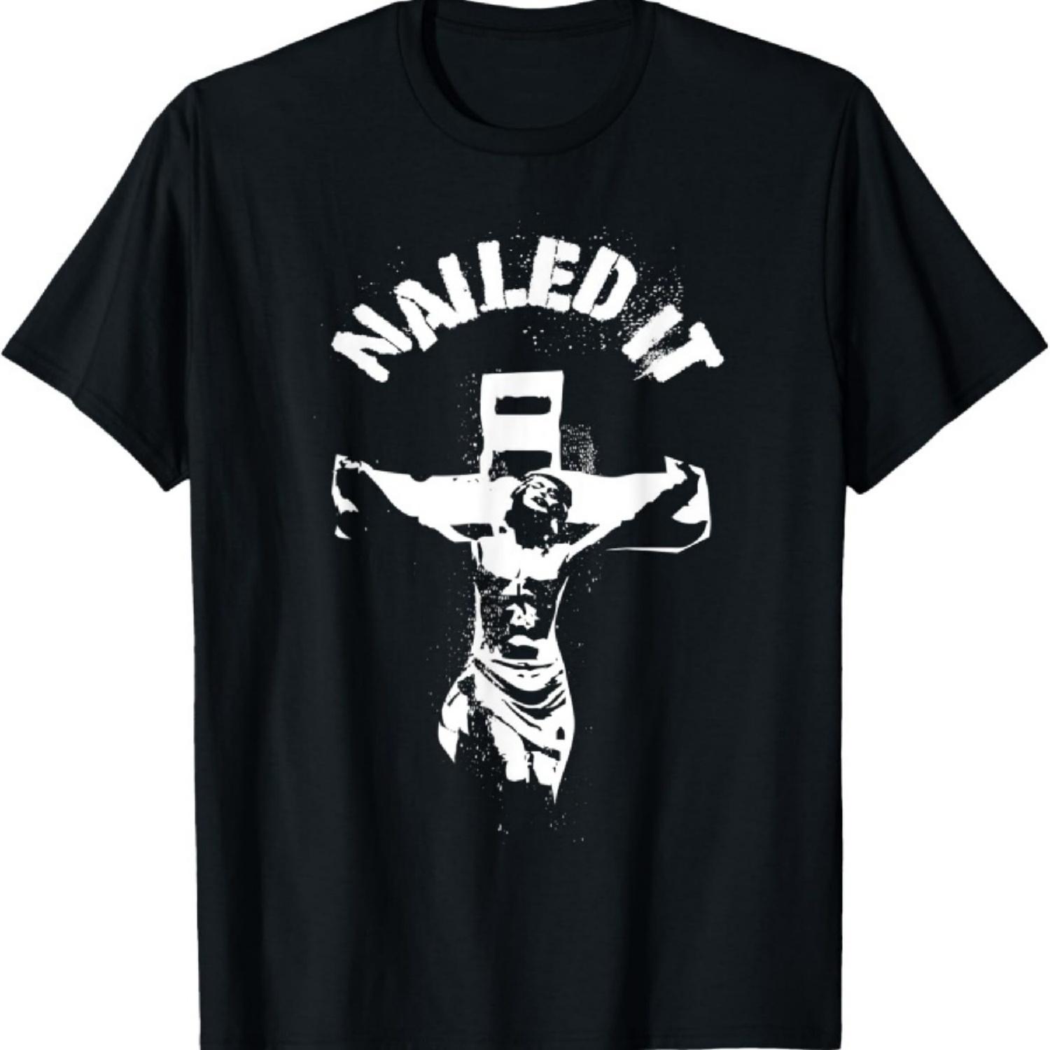 Иисус справился с этим Атеист Панк Готика Футболка S