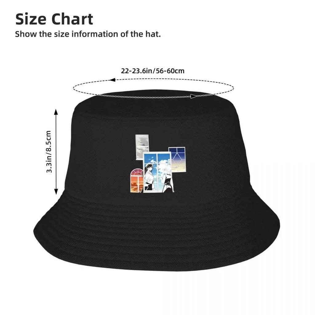 Bloom Into You - Yagate Kimi Ni Naru Bucket Hat Wild Ball Hat Hard Hat Cap Trucker Cap Men Women's