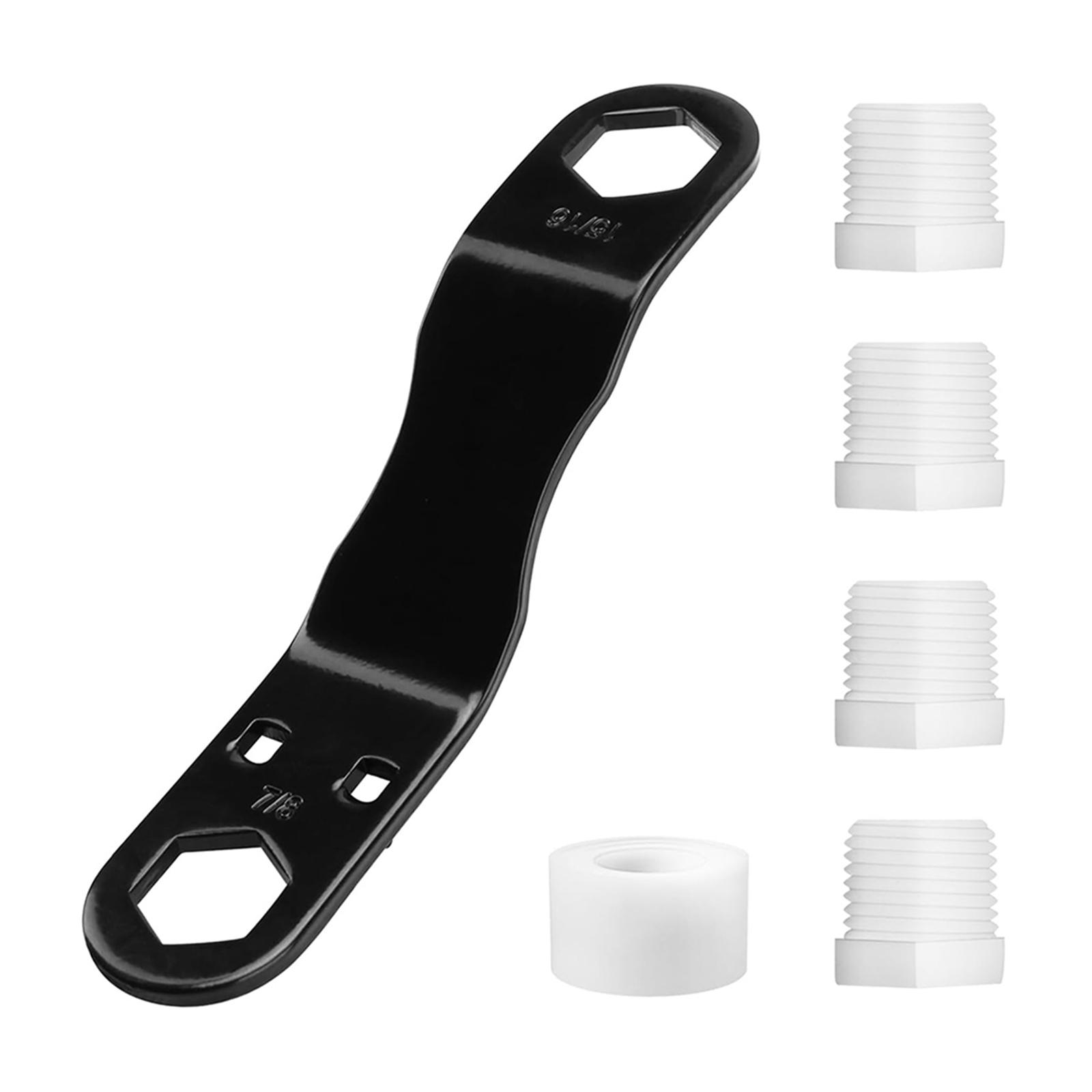 

Комплект сливной пробки водонагревателя для автофургона и кемпера, Комплект сливной пробки водонагревателя автофургона, включая угловой ключ, 0 черный белый