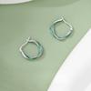 Mobius Rings, Earrings, Women's New Niche Light Luxury, High-end Ear Buckle Ear Jewelry, Birthday Gift.