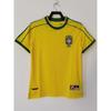 Brazil Retro Football Jersey Classic Short Sleeve Sportswear Men