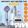 Instant Electric Shower Water Heater Instant Hot Faucet Kitchen Electric Tap Water Heating Instantaneous Water Heater 220V 3000W
