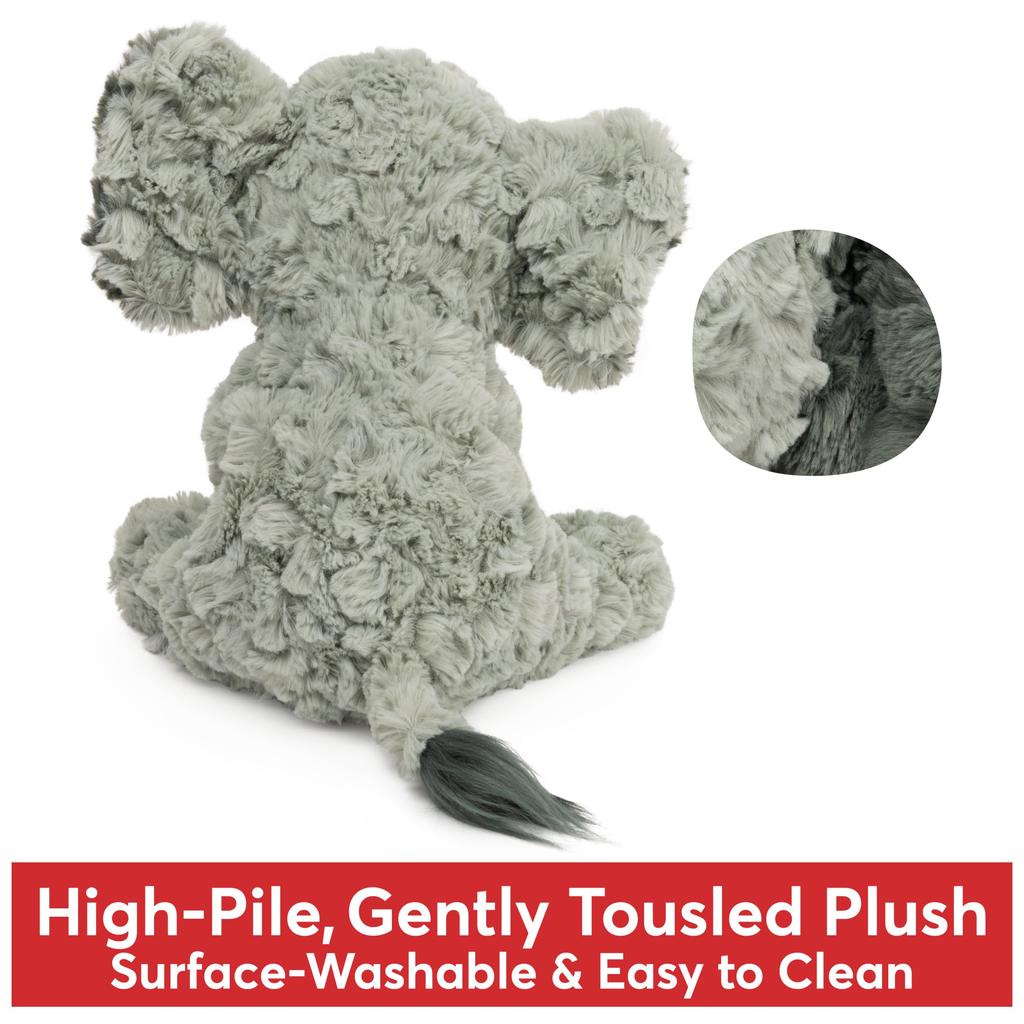 GUND Cozys Collection Elephant Stuffed Animal Plush, Gray, 10"