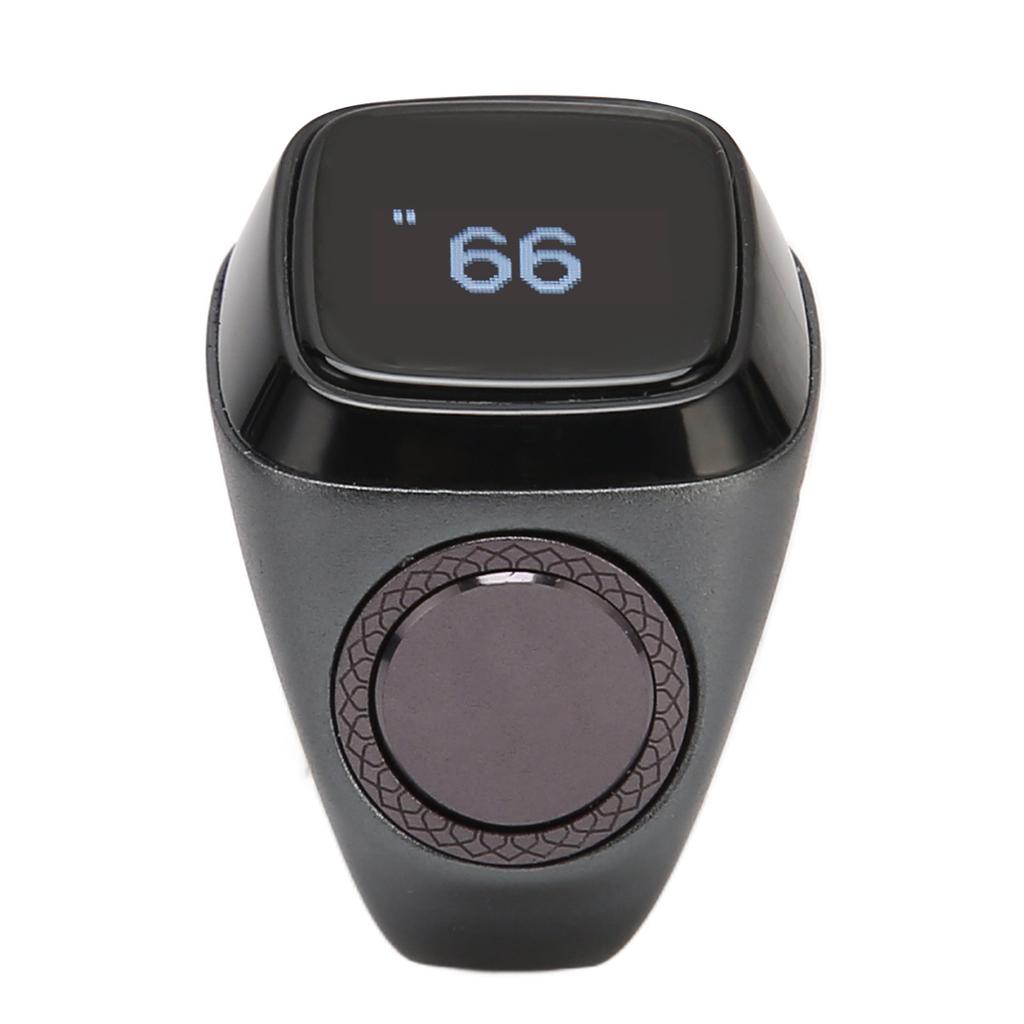 Smart BT Ring Counter 0.49in Screen Portable 5 Prayer Time Vibration Alarm Electronic Counter 18mm 0.71in