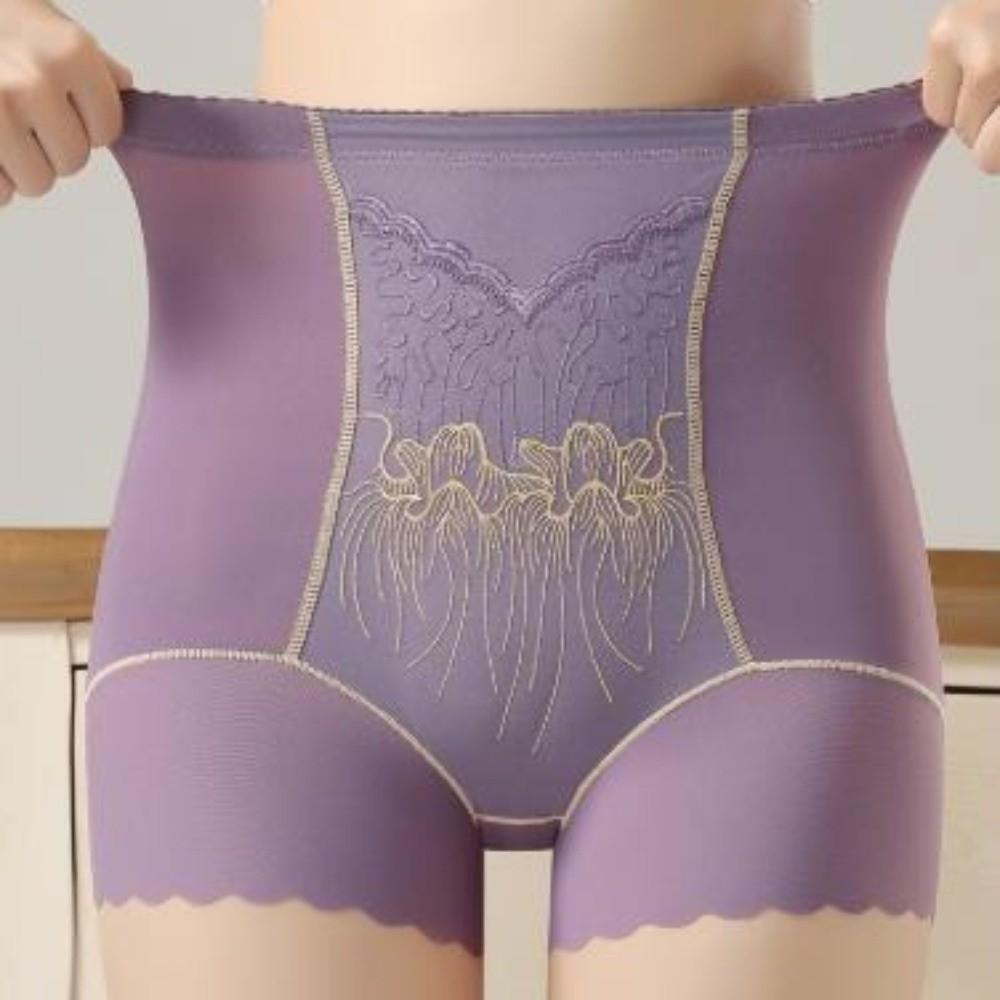 Shapewear Postpartum Body Shaper Embroidery Flower Tummy Control Underwear  Postpartum