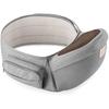 GAGAKU® Ergonomic Hip Seat Baby Carrier 4 Positions Ventral Stool for Baby 0-36 Months Newborn or Toddler - Grey