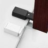 Ferramenta per Armadi Push-to-Open Robusta 4 Pezzi Chiusura Magnetica a Pressione e Serratura per Porte Chiusure a Tocco Armadietti RV Metallo-Buono