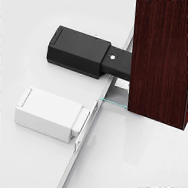 Ferramenta per Armadi Push-to-Open Robusta 4 Pezzi Chiusura Magnetica a Pressione e Serratura per Porte Chiusure a Tocco Armadietti RV Metallo-Buono
