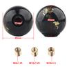 Racing Universal Forged Fiber Gear Shift Knob Cylindrical And Spherical Shift Knob For Most Car Decorations Accessories