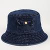 New Casual Retro Denim Basin Hat Fashionable Sun Protection And Sunshade Hat