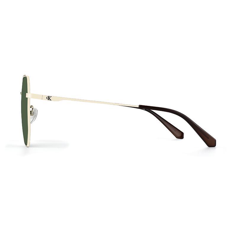 Calvin Klein Polarized Ultra-Light Double Beam Driving Travel Sunscreen UV Protection Sunglasses Irregular Shape Unisex sunglasses CKJ26217SPLB