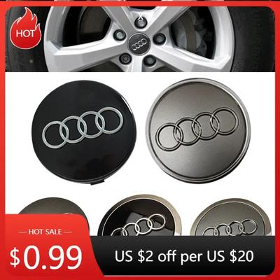 2026 Hot For Qaz23 Hub Caps 4pcs 60mm 61mm 68mm 69mm Qaz23 Hub Caps Car Wheel Center Wheel Caps For Qaz23 A1 A2 A3 A4 A5 A6 A7 A8