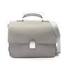 Used Vasily GM 2WAY Business Bag M32638 Taiga Leather Gray Gracie Used Mens