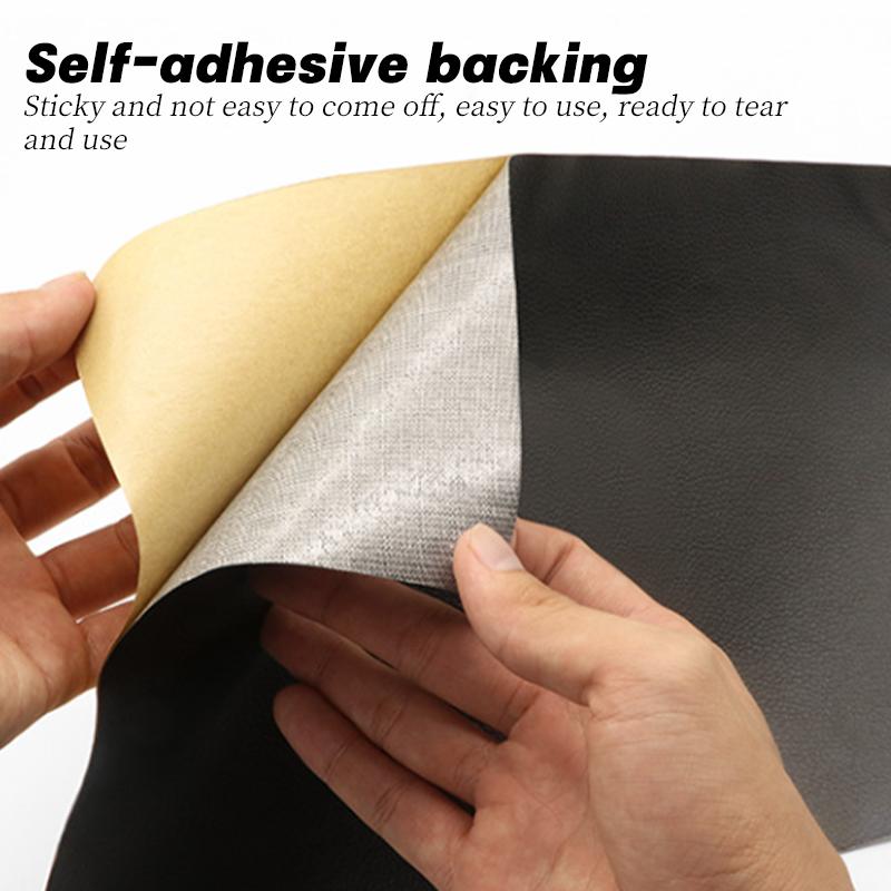 Self-Adhesive 30x200cm DIY Self Adhesive PU Leather Repair Patches Fix Sticker for Sofa Car Seat Table Chair Bag Shoes Bed Home