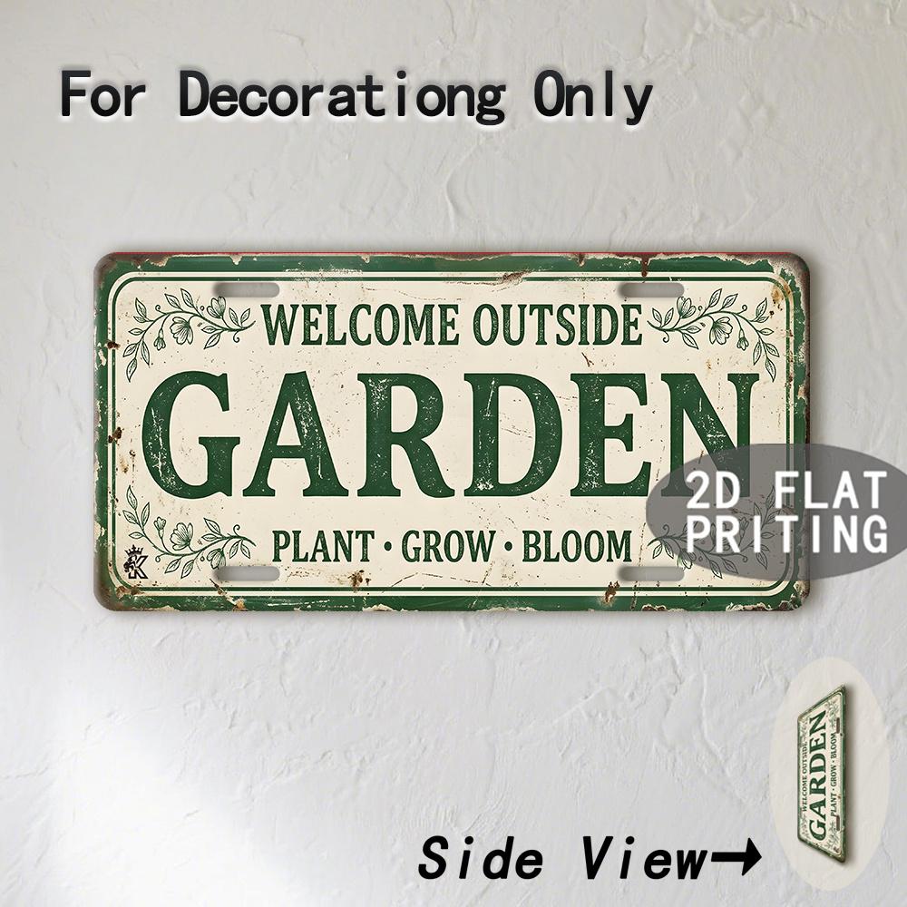 Tin Sign Vintage Durable Metal Plaque Wall Decor Home Office Bar Man Cave European American City Coordinate Birth Year Lice