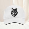 Unisex Washed Cotton Wolf Howl Dad Hat Baseball Cap Unisex Women Golf Sport Sun Protection Adjustable Outdoor Hiking Caps