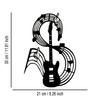Iron Metal Pipa Wall Art, Musical Staff Decor, Minimalist Design for Living Room Office Kitchen Cafe Home, Christmas Gift