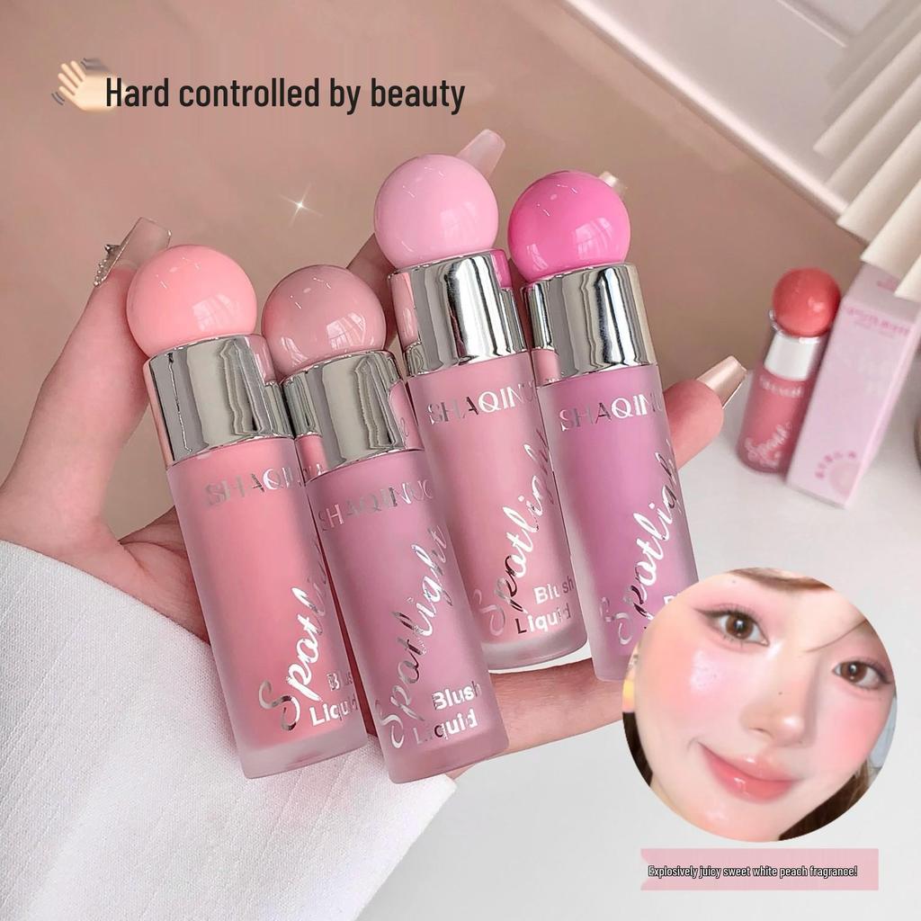 SHAQINUO Korean Style Energetic Liquid Blush Stick for a Natural, Brightening Glow