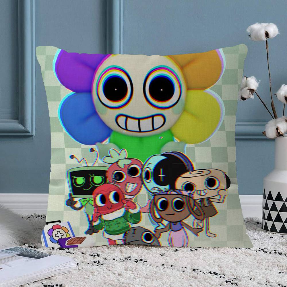 Game DDandys World Pillow Cover Sofa Cushion Cover Home Room Decoration Children Gift