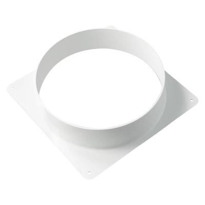 1Pcs New Straight Air Vent Duct Connector Ducting Tools Flange Air Outlet Adapter Easy Installation Plastic Ventilation Pipe