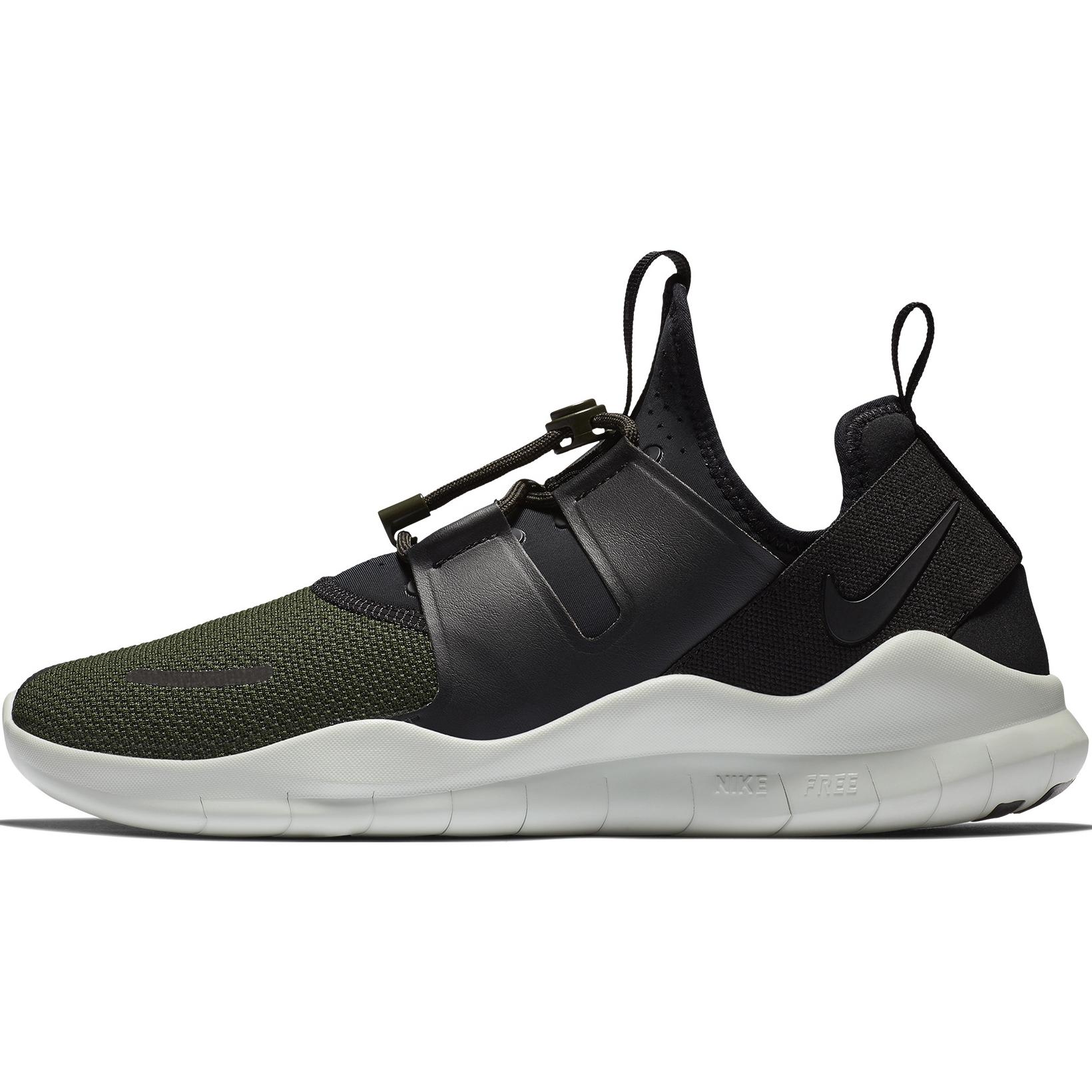 Nike Free RN CMTR 2018 Premium Sequoia Men Sneakers Black Black-Sequoia AJ8308-003 39