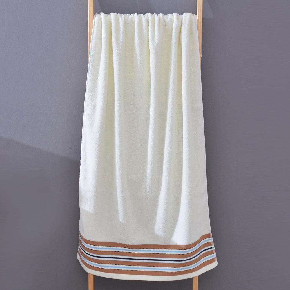 Pure Cotton Soft Absorbent Bath Towel Set with Logo Customization