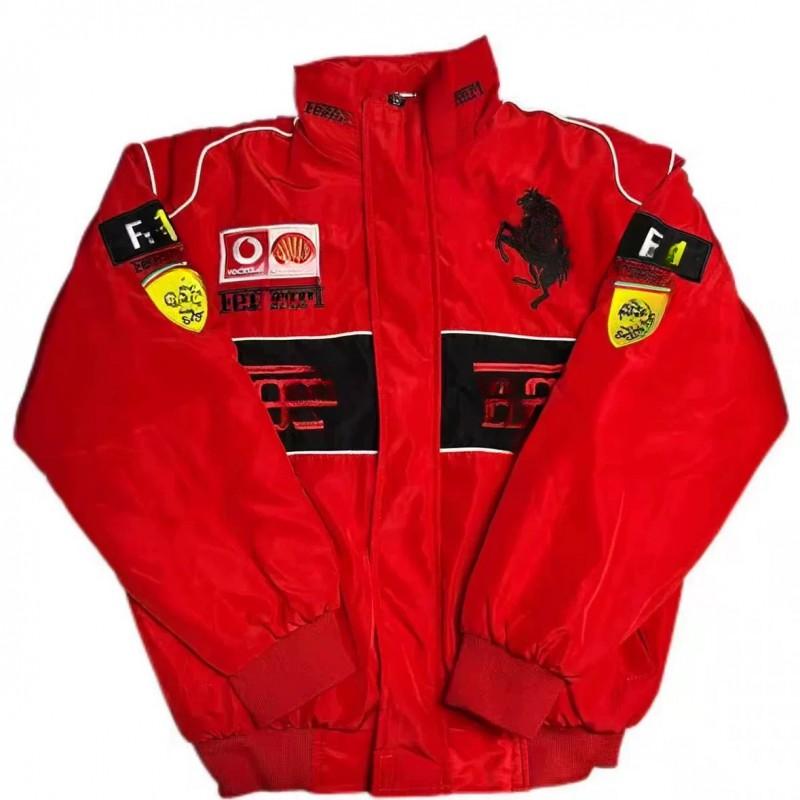 Herren Damen Retro Motorradjacke Baumwolle Gepolstert Winddicht Sportmantel Reiten Wandern Camping Outdoor