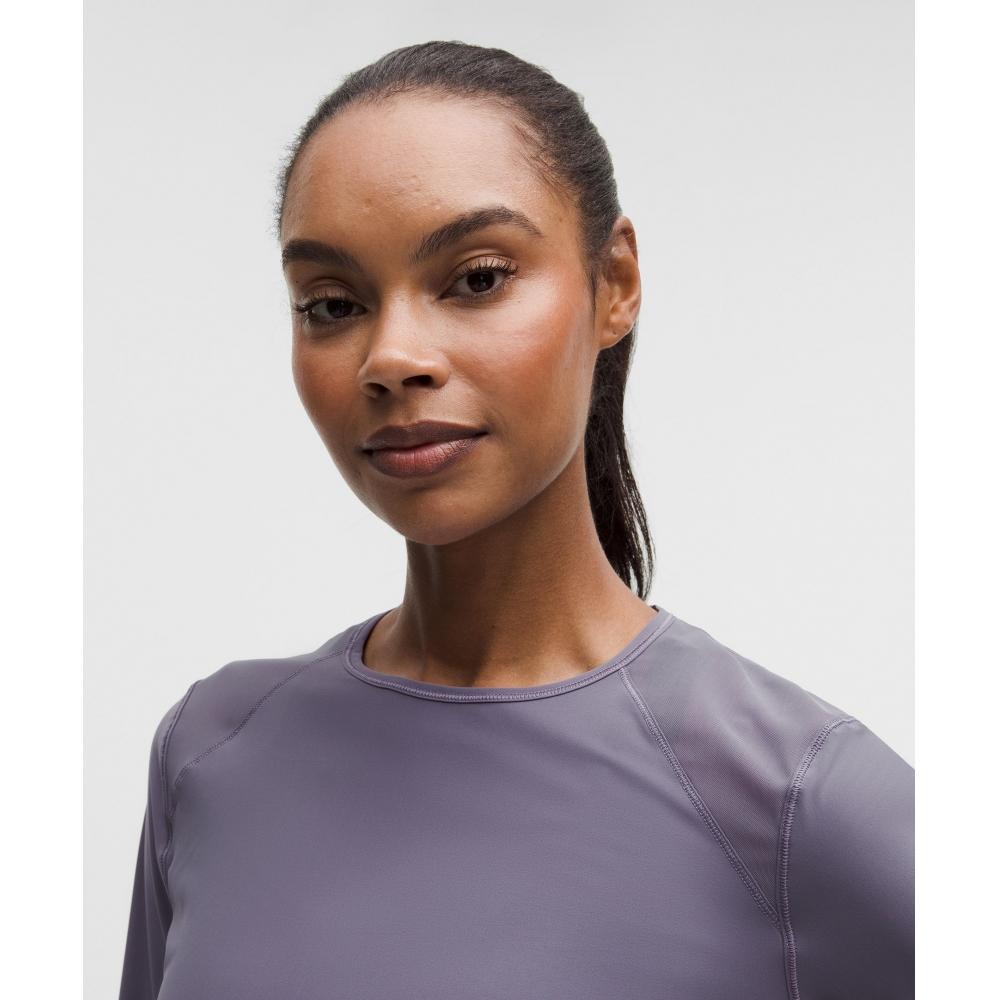 Lululemon Sculpt Long Sleeve Shirt Grape Mist