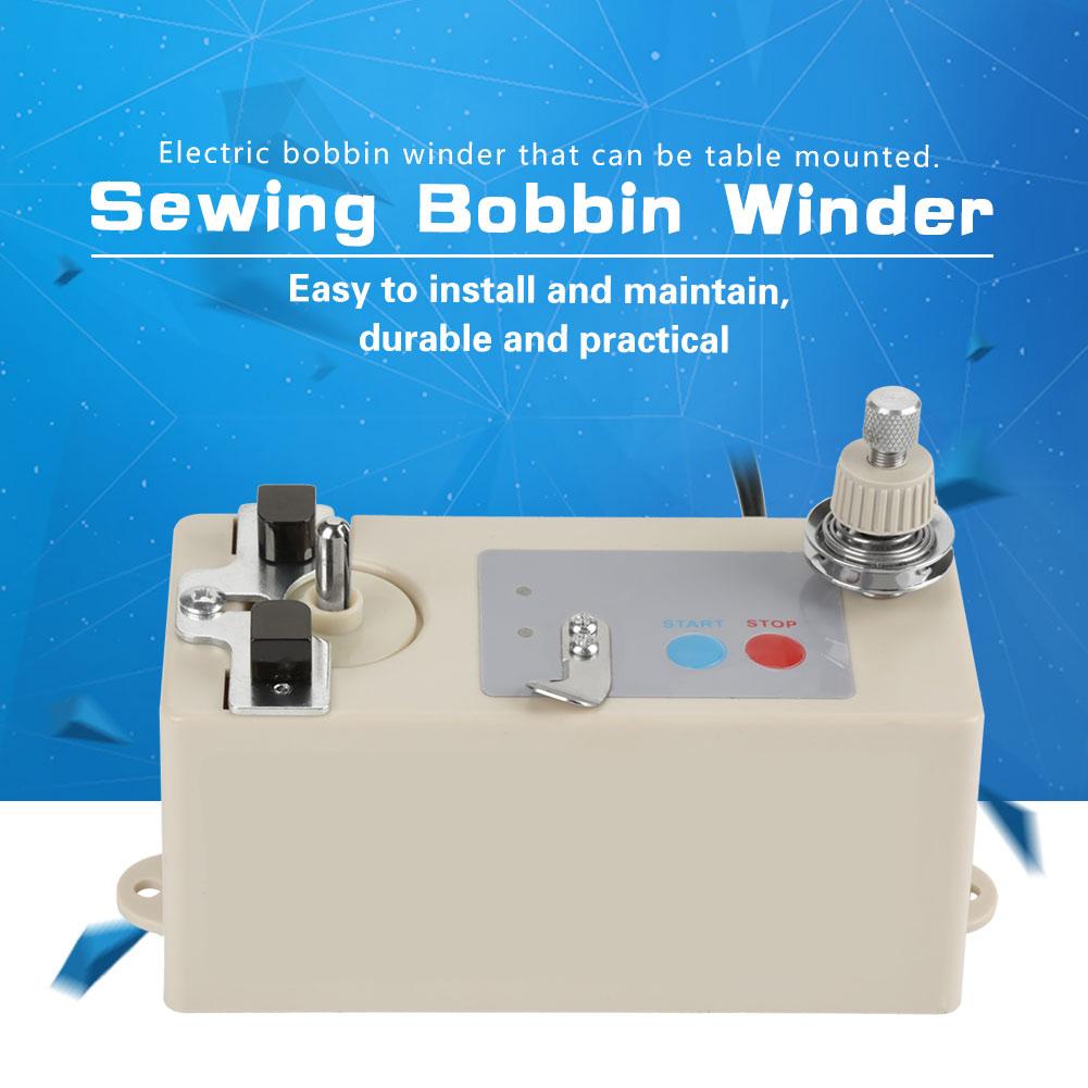 Electric Bobbin Winder Automatic Thread Sewing Machine Bobbin Winding