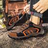 Frühling und Sommer Outdoor Wanderschuhe Herrenschuhe Sportschuhe Wasserdicht, Rutschfest und Abriebfest Professionelle Kletterschuhe Wanderschuhe