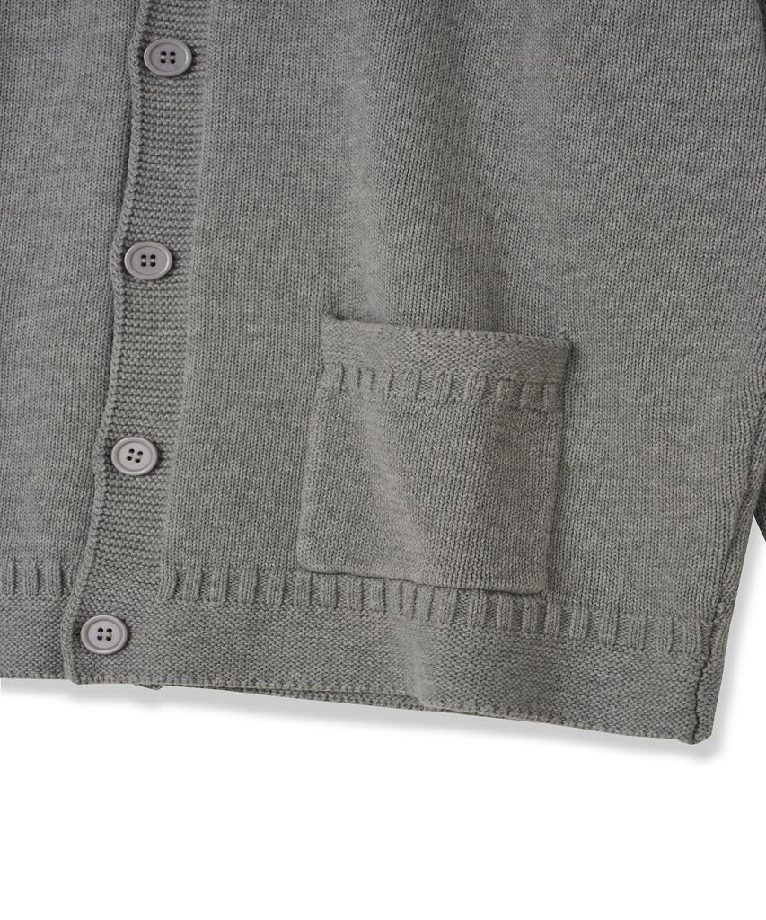 Heavyi Fisherman Heavy Cardigan_Gray