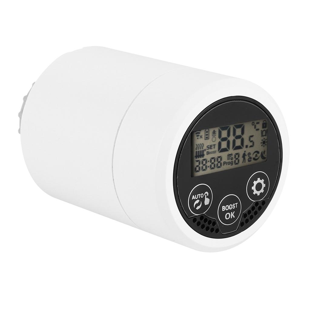 ZIGBEE Radiator Valve LCD Screen Smart Mobile APP Control Temperature Adjustment HY366