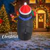 3.45FT Inflatable Toy Penguin Gingerbread Man with LED Lights Yard Lawn Party Decoration Christmas Home Supplies Ornaments Gifts
