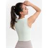 Original Yoga Vest Outer Wear Chest Pad Tight Quick-Drying Yoga Clothes Sleeveless T-shirt Women's Summer Sports Workout Clothes