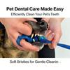 Soft Silicone Pet Finger Toothbrush Effectively Support Dog Cat Mouth Pet Teeth Cleaning Tool for Daily Dental Care Accessories