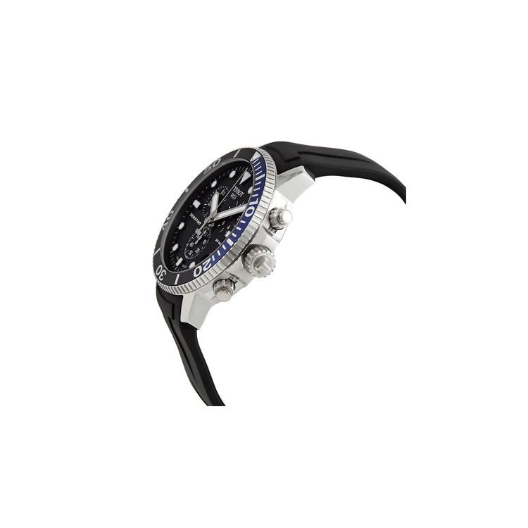 Tissot Starfish Collection Quartz Movement Men's Watches Watch 45.5mm Black Dial Stainless Steel Case T120.417.17.051.02