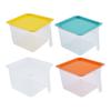 Refrigerator Storage Box, Transparent Freezer Plastic Fruit and Vegetable Preservation Storage Box, Sealed Jar Preservation Storage Box
