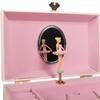 Neue 1 Stück Spieluhr mit Schublade Spiegel Drehende Ballerina Schmuckaufbewahrung für Ringe Halsketten Armbänder Box Geburtstagsgeschenk